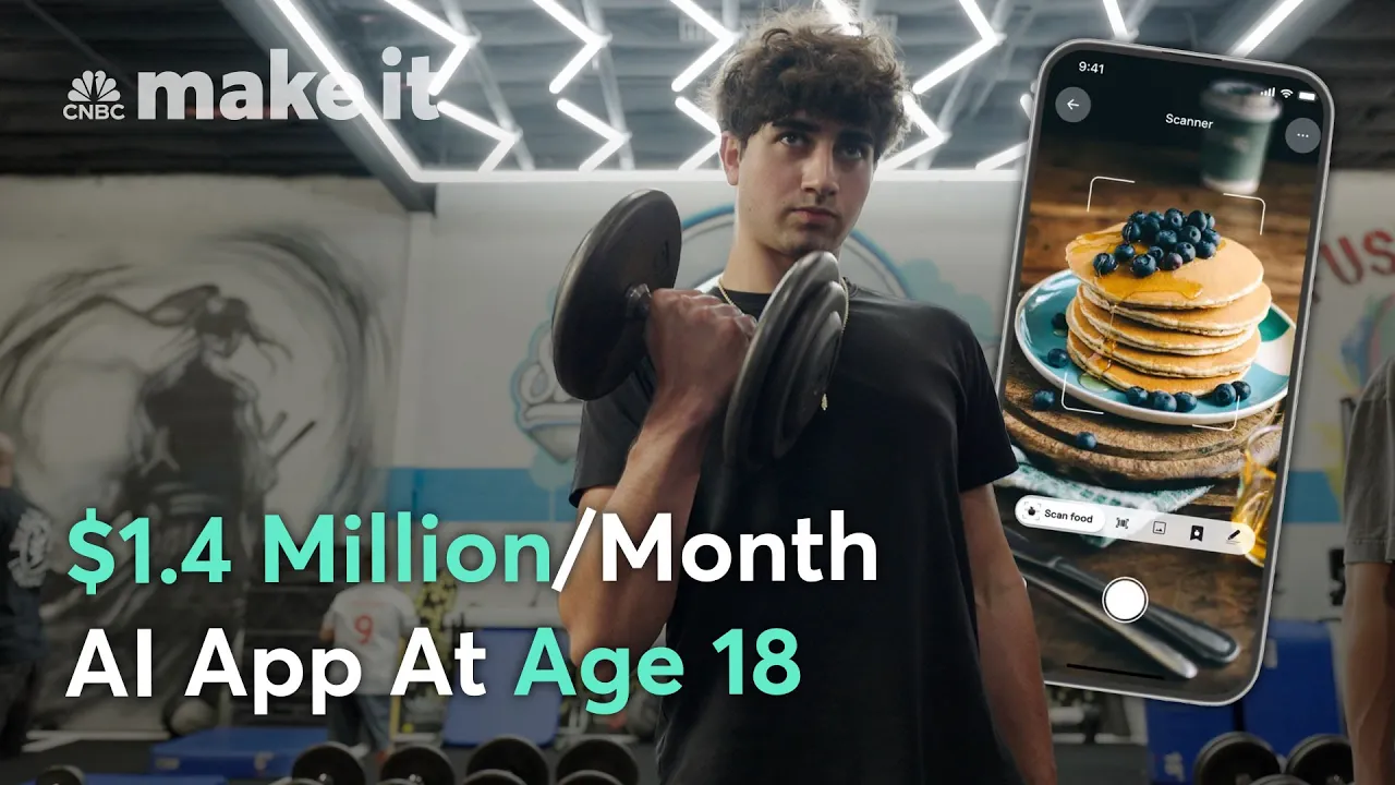 How I Built A $1.4 Million/Month AI App At Age 18