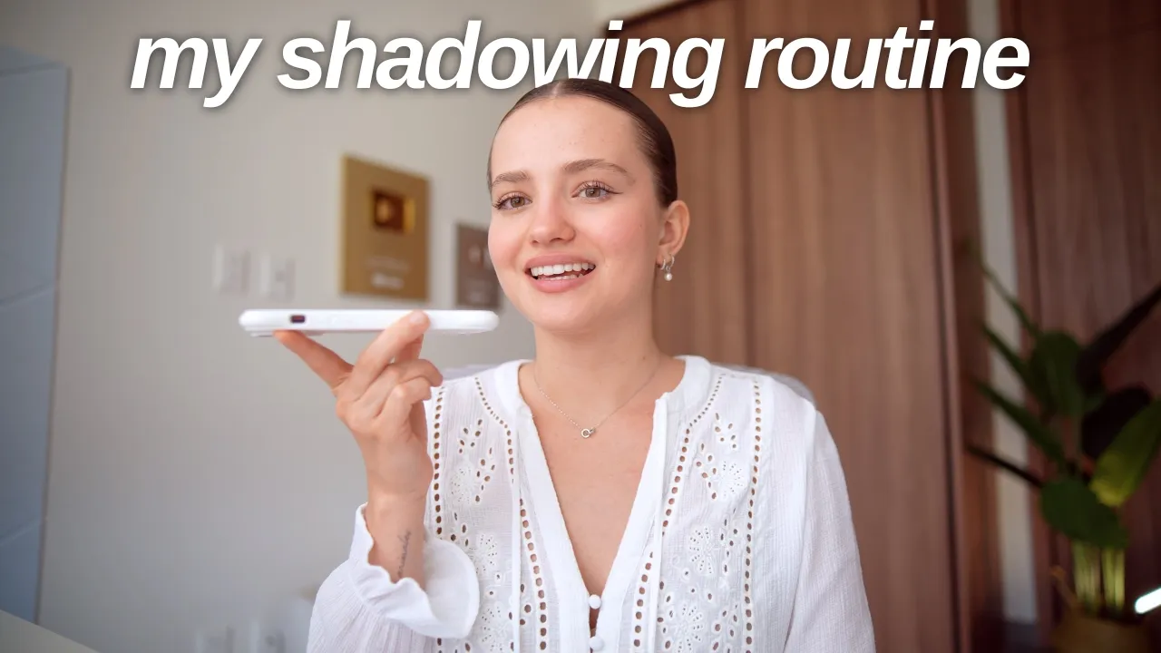 How to Shadow Efficiently & Practice English Speaking (tips for every level)